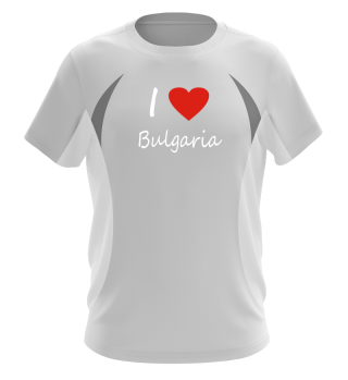 I love Bulgaria Geschenk Idee