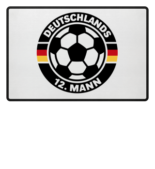 Deutschlands 12. Mann (Fußball / Fussball / Fan / Deutschland)