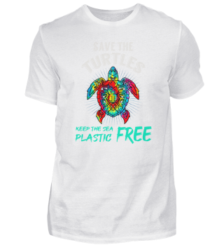 Vintage Hippie Sea Turtle Tie Dye Save the Turtles Design product