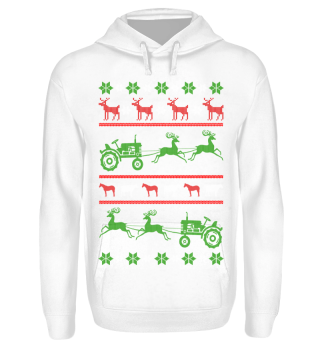 Ugly Christmas tractor