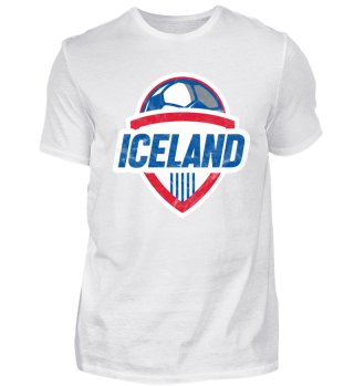 Iceland Soccer Team Football Gift Island