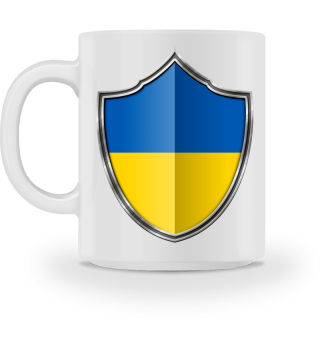 Ukraine Wappen Flagge 015
