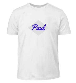 Name Logo - Tshirt (Paul) 