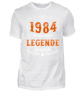 1984 Wurde Diese Legende Geboren Shirt