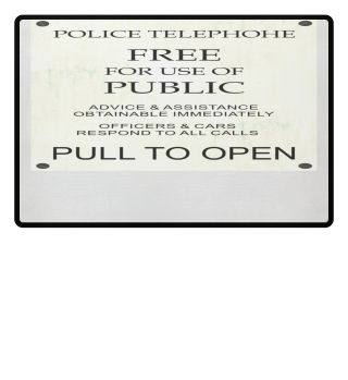 ★ Police Telephone Box Explanations I