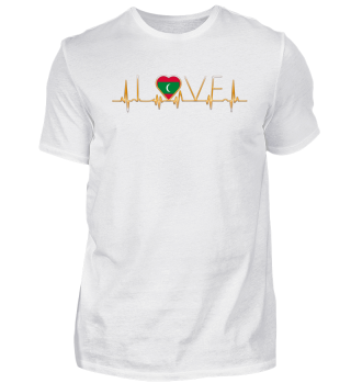home roots love heart from Malediven