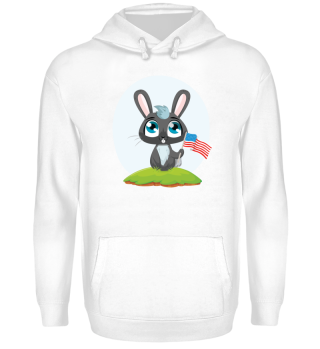 Bunny Flag USA - Gift Idea