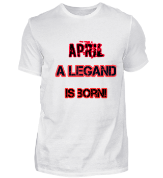April a Legand is born