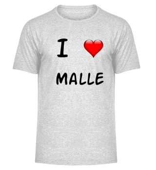 I Love Malle Liebe Geschenk Mallorca