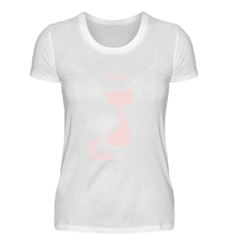 Cat shirt Katzen T-Shirts Meow
