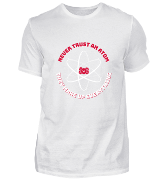 Atom T-Shirt Nerd Geek Physik Geschenk