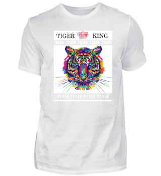 Tiger / King / White