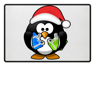 Mr Penguin Santa Claus