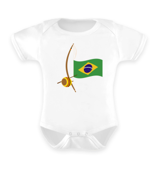 ★ Capoeira Berimbau Brazilian Flag 4
