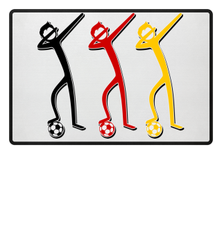 ★ Dabbing Figure Soccer Germany WM 3