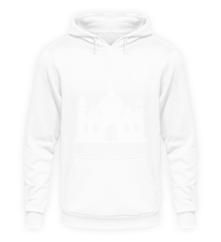 Silhouette einer Moschee
