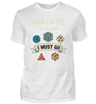 Dice Shirt Tabletop Gaming RPG Shirt