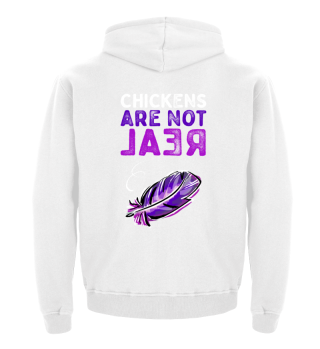 Chickens not real PURPLE