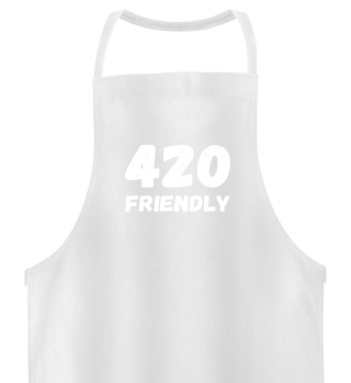 420 Friendly - Gras Cannabis Kiffer Tag
