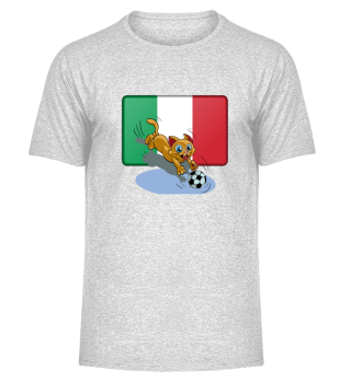 Italy soccer cat