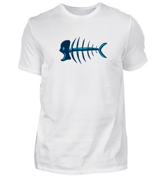 Fisch Fischgräte Shirt