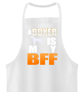 Boxer is my BFF! gift idea pet boxer dog