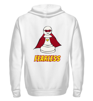 Fearless Superhero Pawn Chess Piece