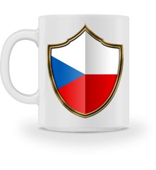 Tschechien-Czech Wappen Flagge 016