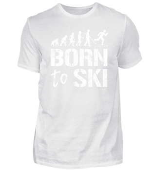 Ski born to ski