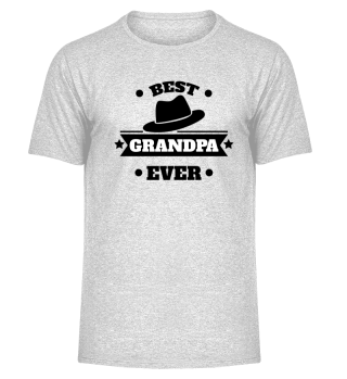 Best Grandpa Ever Grandpas hat black 