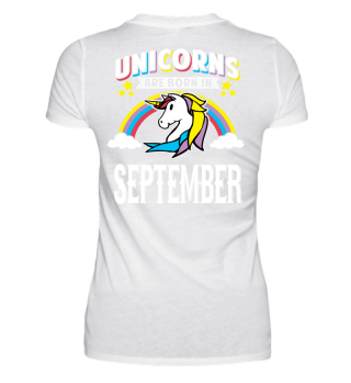Unicorns are born in September