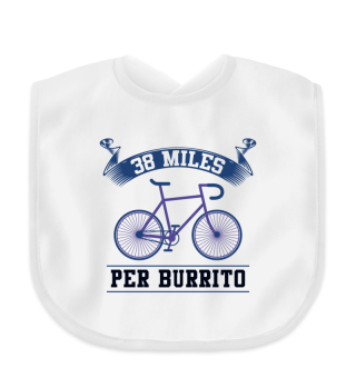Nice Burrito Cycling T-Shirt 38 Miles