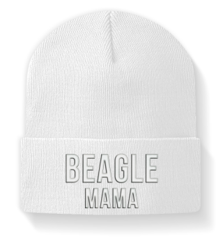 Beagle Mama Beanie Mütze
