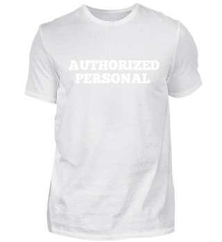 Authorized Personal