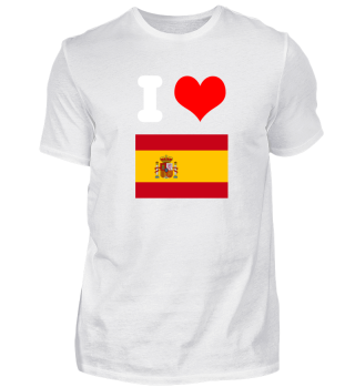 I love Spanien Design Motiv Geschenkidee