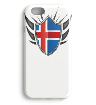 Island-Iceland Wappen Flagge 013