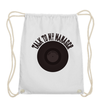 Talk to my Manager Music Vinyl Shirt