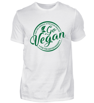 Go Vegan animals & health & environment