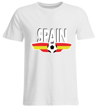 T-Shirt Fußball Spanien