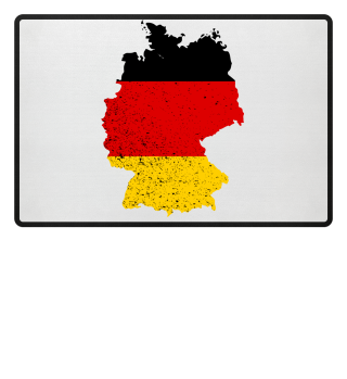  Scuffed German flag - gift idea