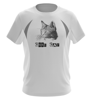 COOL CAT SHIRT Cute Cat T-Shirt ANIMALS
