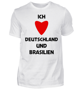 Deutschland und Brasilien Shirt