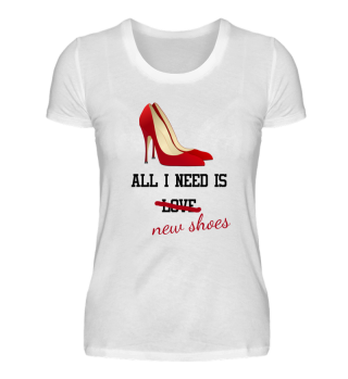 all i need is love ... new shoes