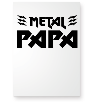Metal Papa Family Shirt Cup Accessory