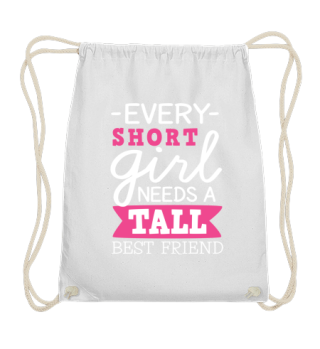 Every short Girl needs tall Best Friend