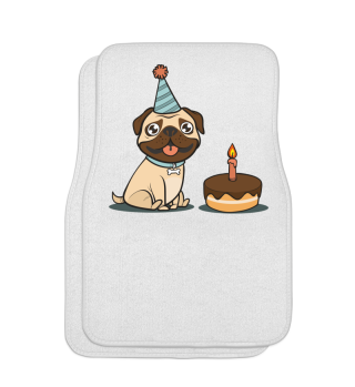 Happy Birthday Mops Pug