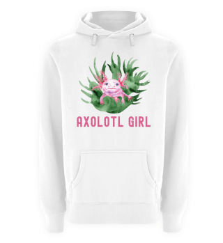 Axolotl Girl, Funny Axolotl Design