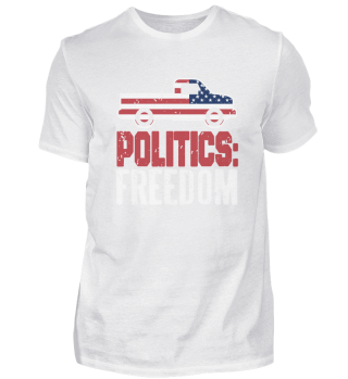 Politics: Freedom Retro Vintage