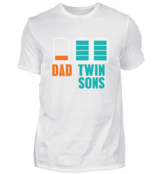 Funny Energy Of A Dad & Twin Sons