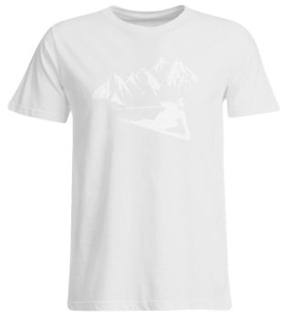 ski skifahren skiing addicted shirt